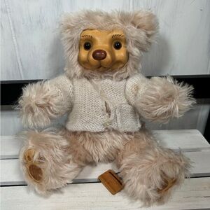 Retro Robert RAIKES 15" POLAR BEAR "Snowball" Ltd Ed 99/450, Original Sweater